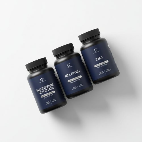 Men's Sleep & Recovery Bundle - Magnesium Glycinate, Melatonin, ZMA